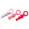 Satisfyer Booty Call Silicone Anal Plugs - Set Of 3 - Colors