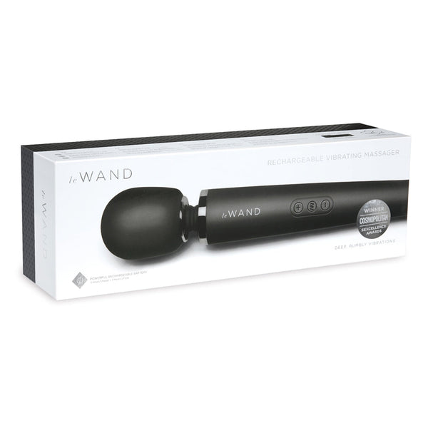 Le Wand Rechargeable Vibrating Massager - Black