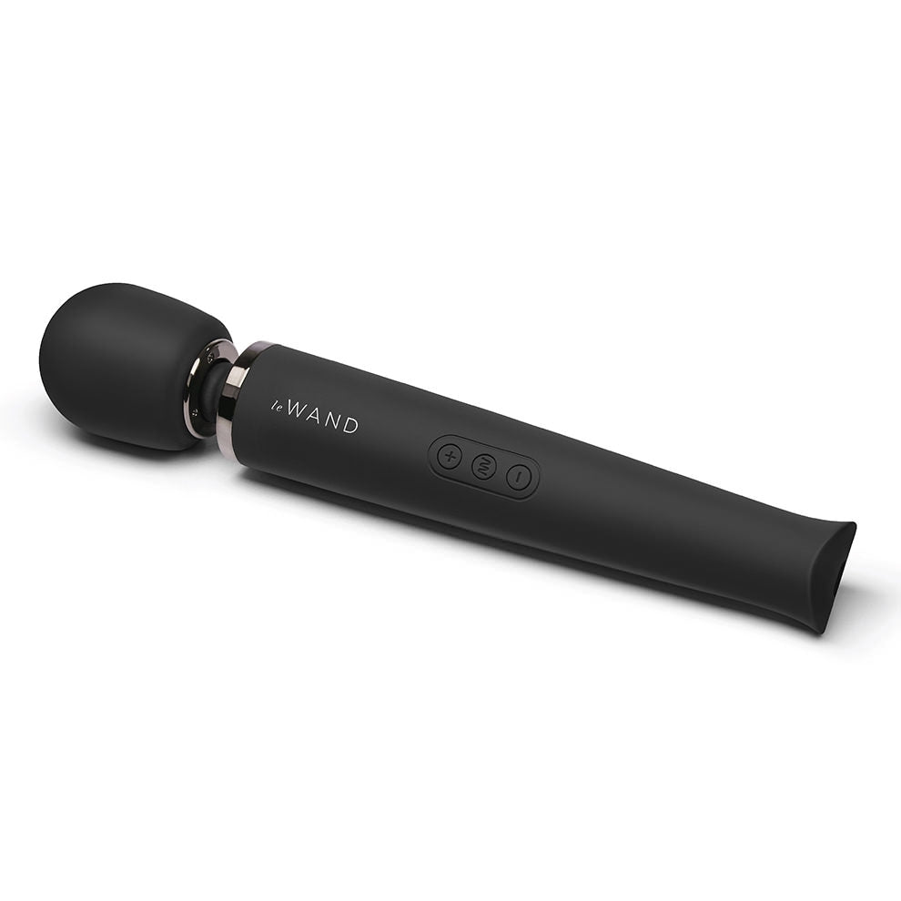 Le Wand Rechargeable Vibrating Massager - Black