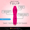 Tulip Rechargeable Silicone Waterproof Clitoral Vibrator By Nu Sensuelle